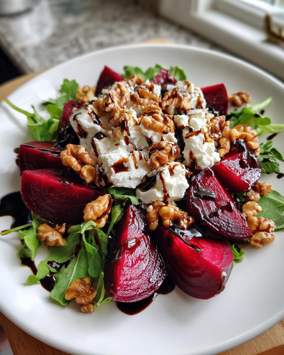 Roasted Beet & Goat Cheese Salad - detail 3
