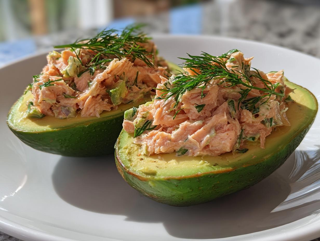 10-Minute Salmon-Stuffed Avocados That Wow Every Time