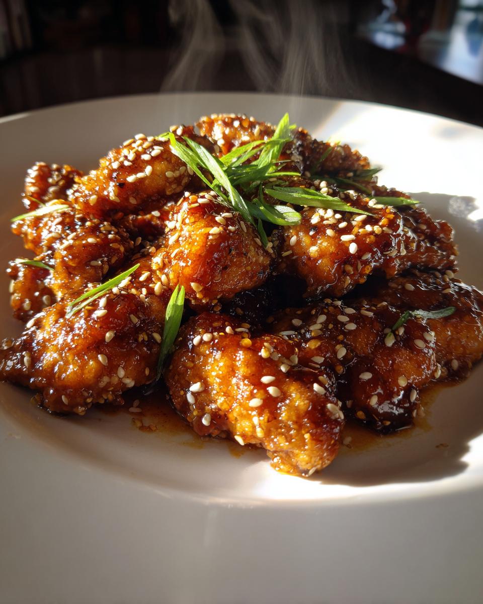 Sesame Chicken - detail 1