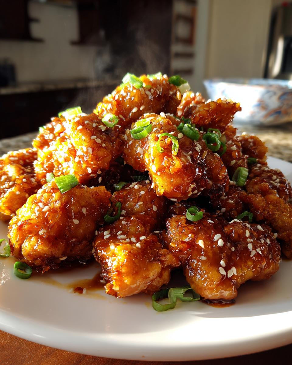 Sesame Chicken - detail 2