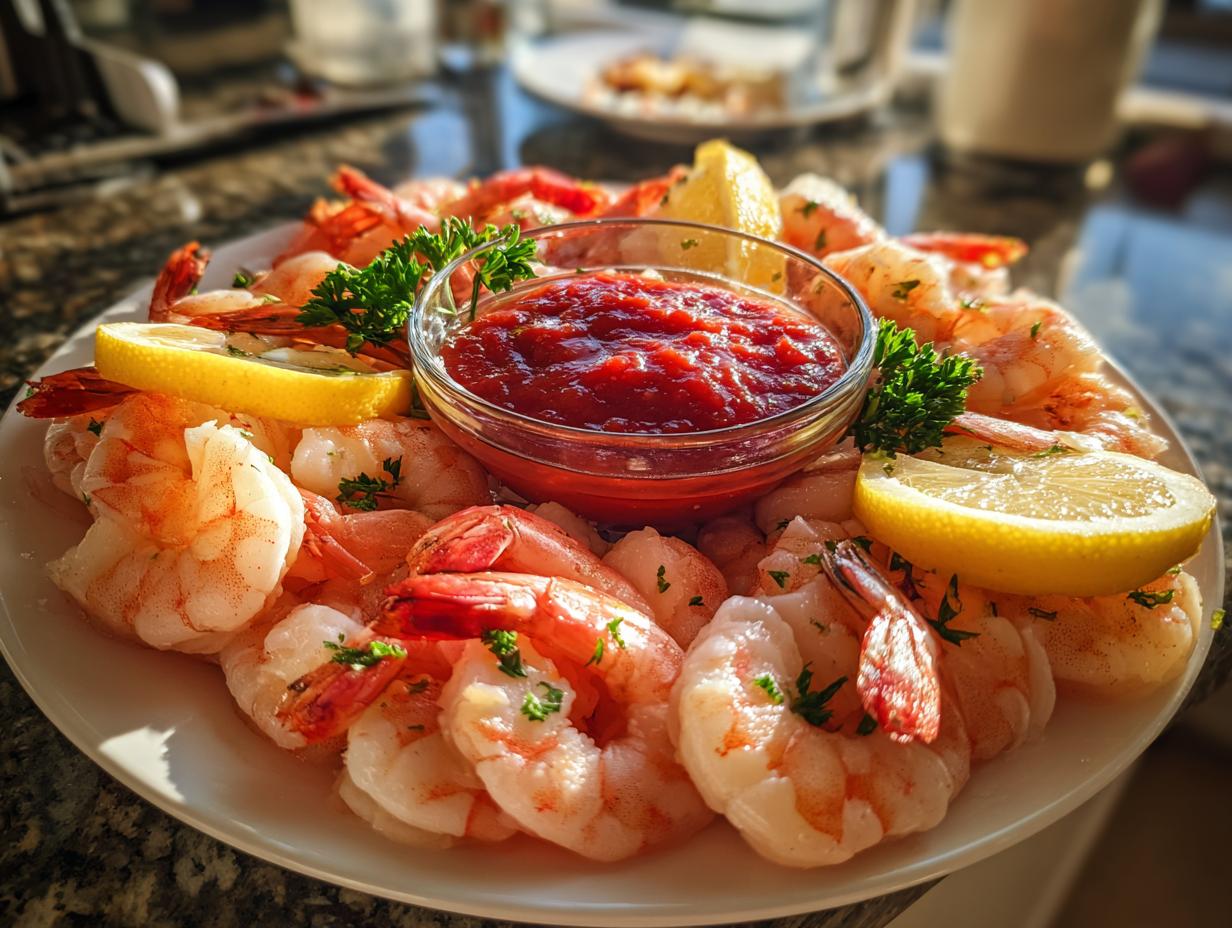 15-Minute Shrimp Cocktail Platter – Heavenly & Effortless
