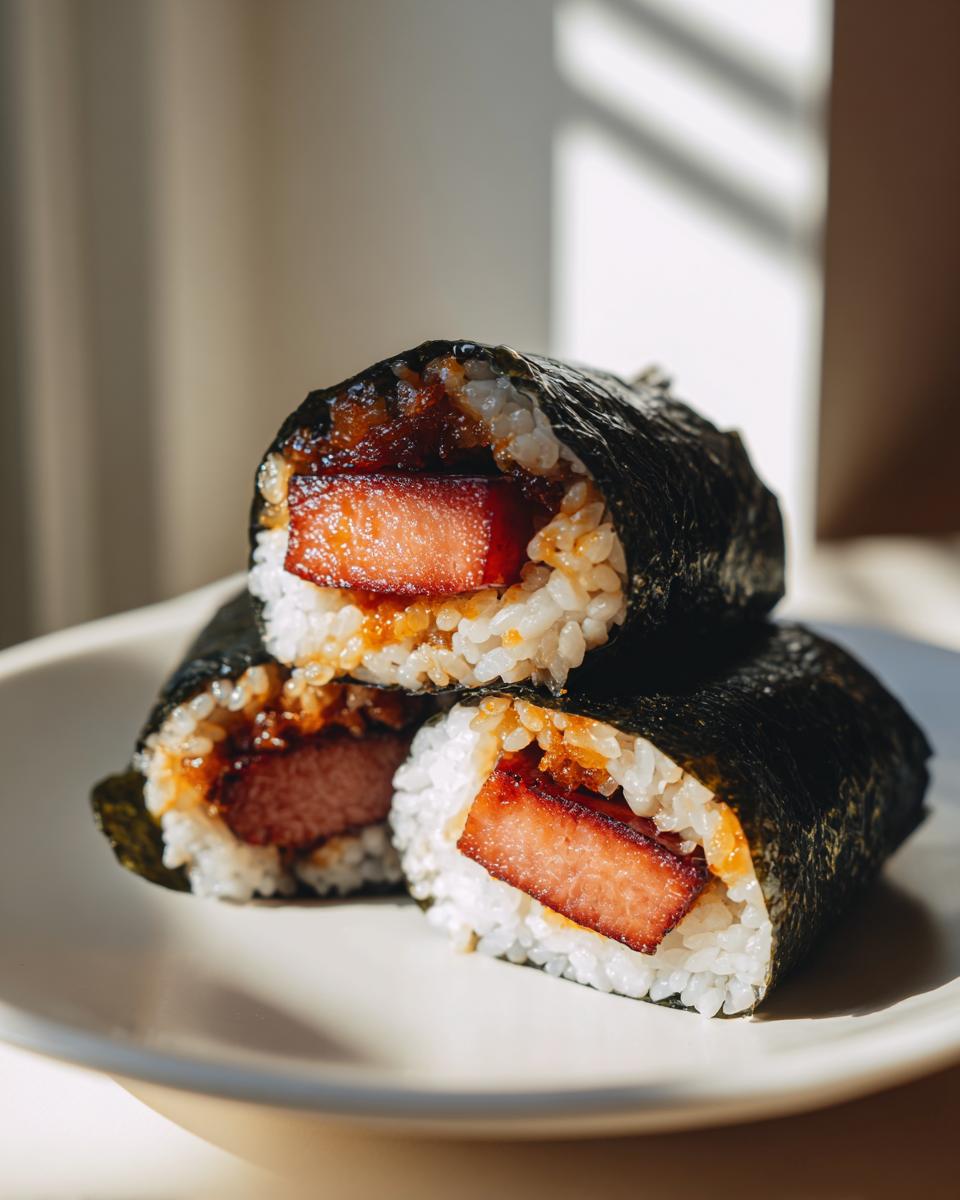 Spam Musubi - detail 3