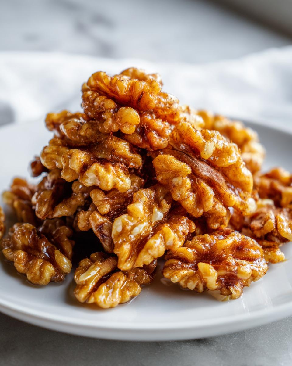 Spiced Roasted Walnuts - detail 3