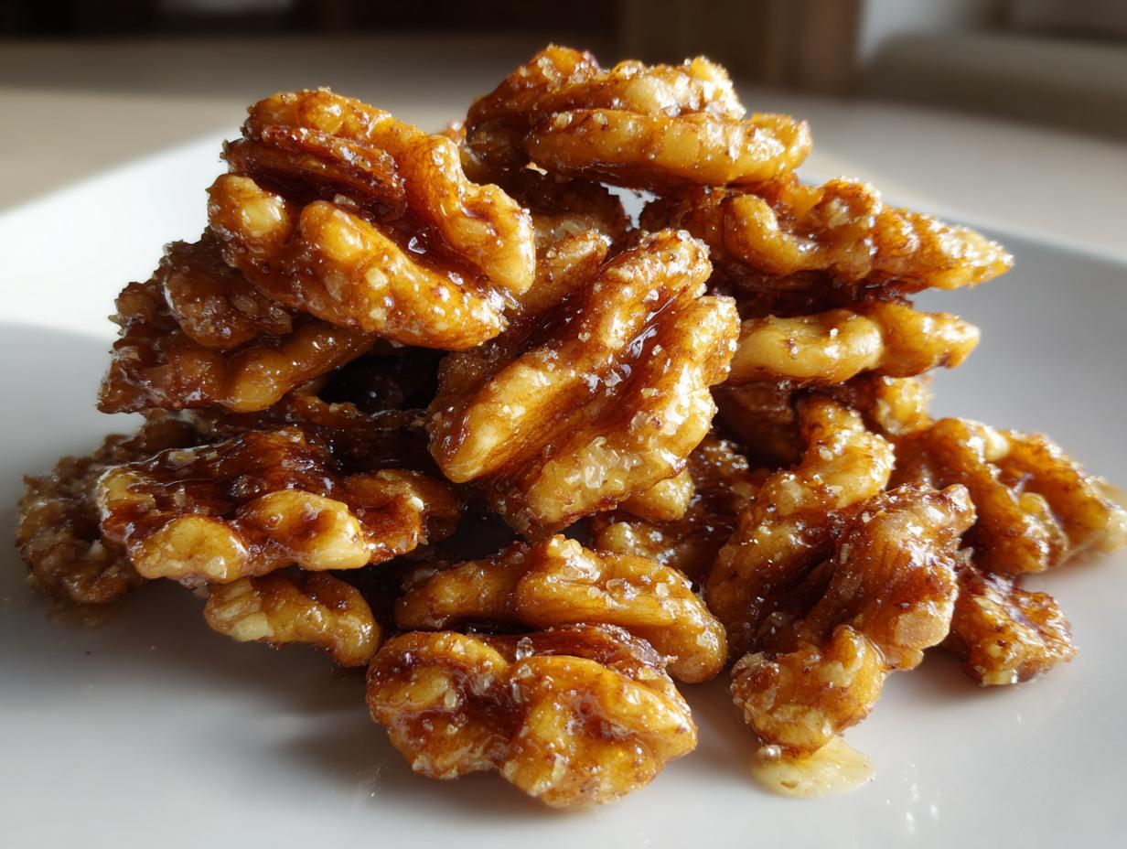 Irresistible Spiced Roasted Walnuts Recipe