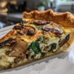 Spinach & Mushroom Quiche