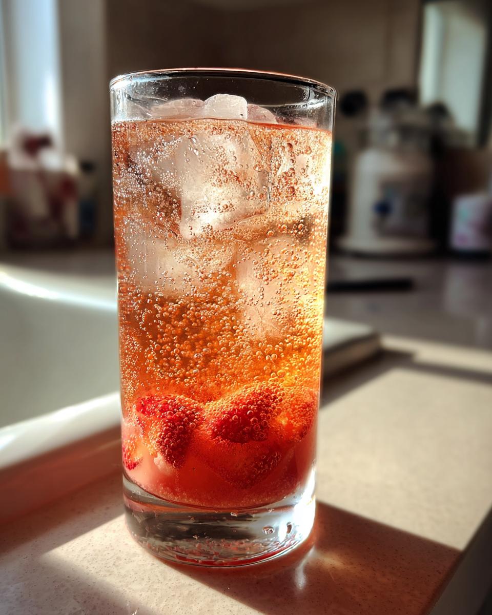 Strawberry Peach Soda - detail 3