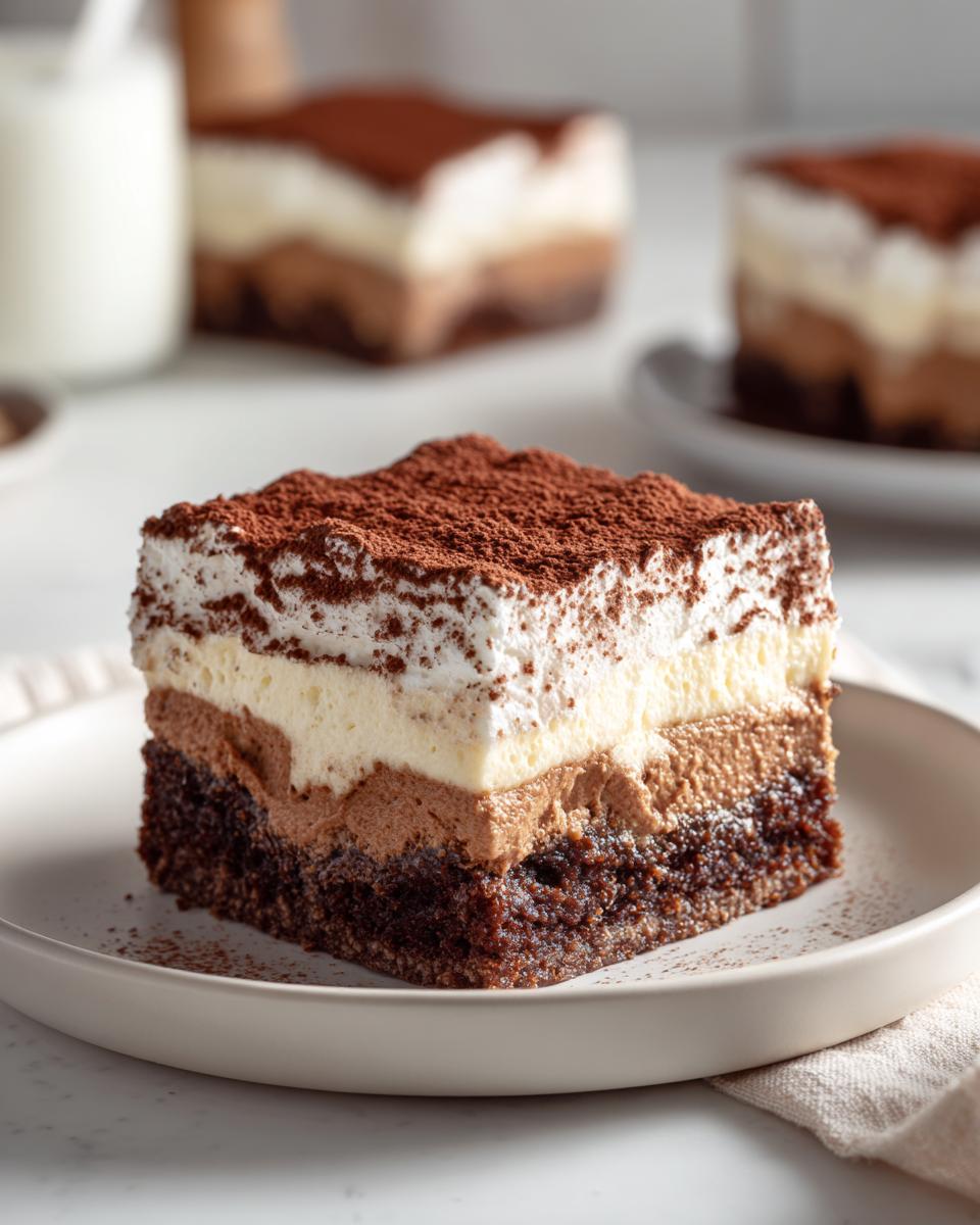 Tiramisu Brownies - detail 3