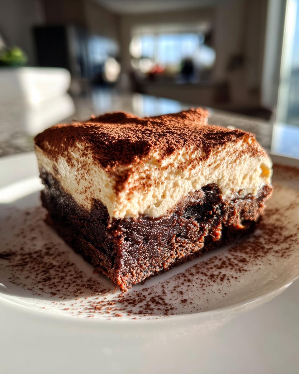 Tiramisu Brownies - detail 4
