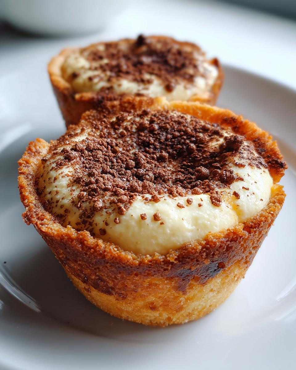 Tiramisu Cookie Cups - detail 1