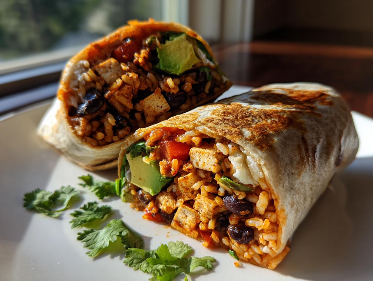 18g Protein Tofu Burritos That Wow Meat-Lovers