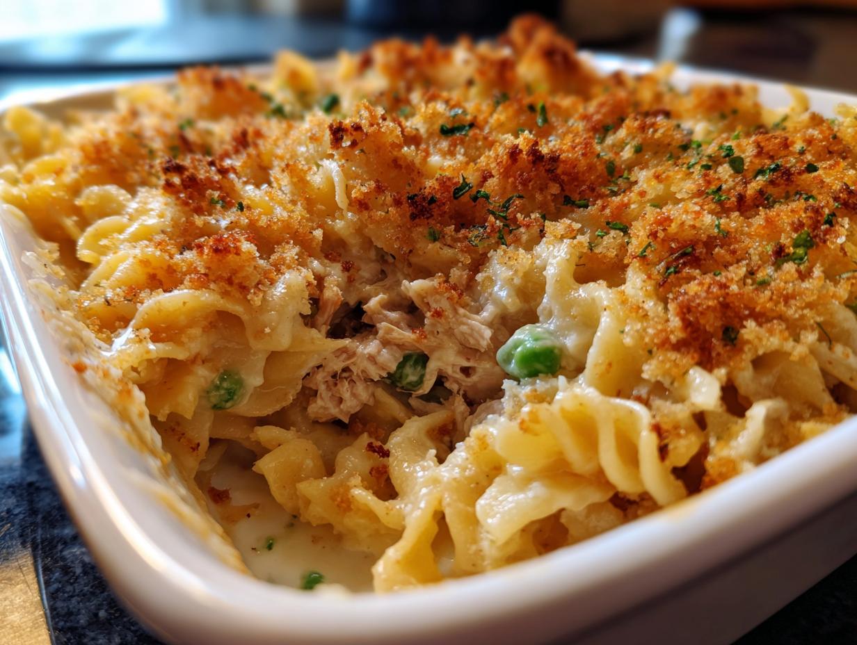 35-Minute Tuna Noodle Casserole for Ultimate Comfort