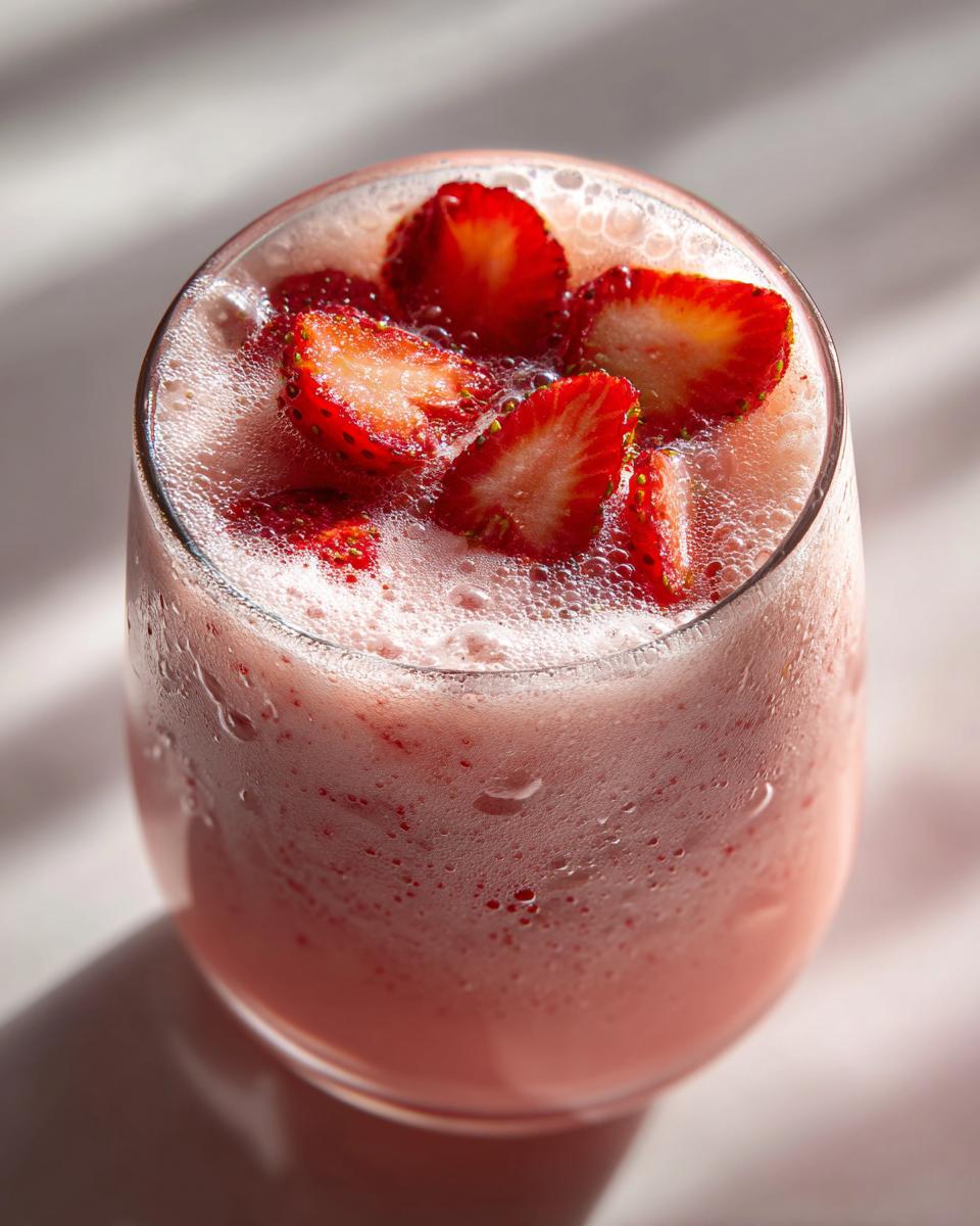 Virgin Strawberry Pina Colada - detail 3