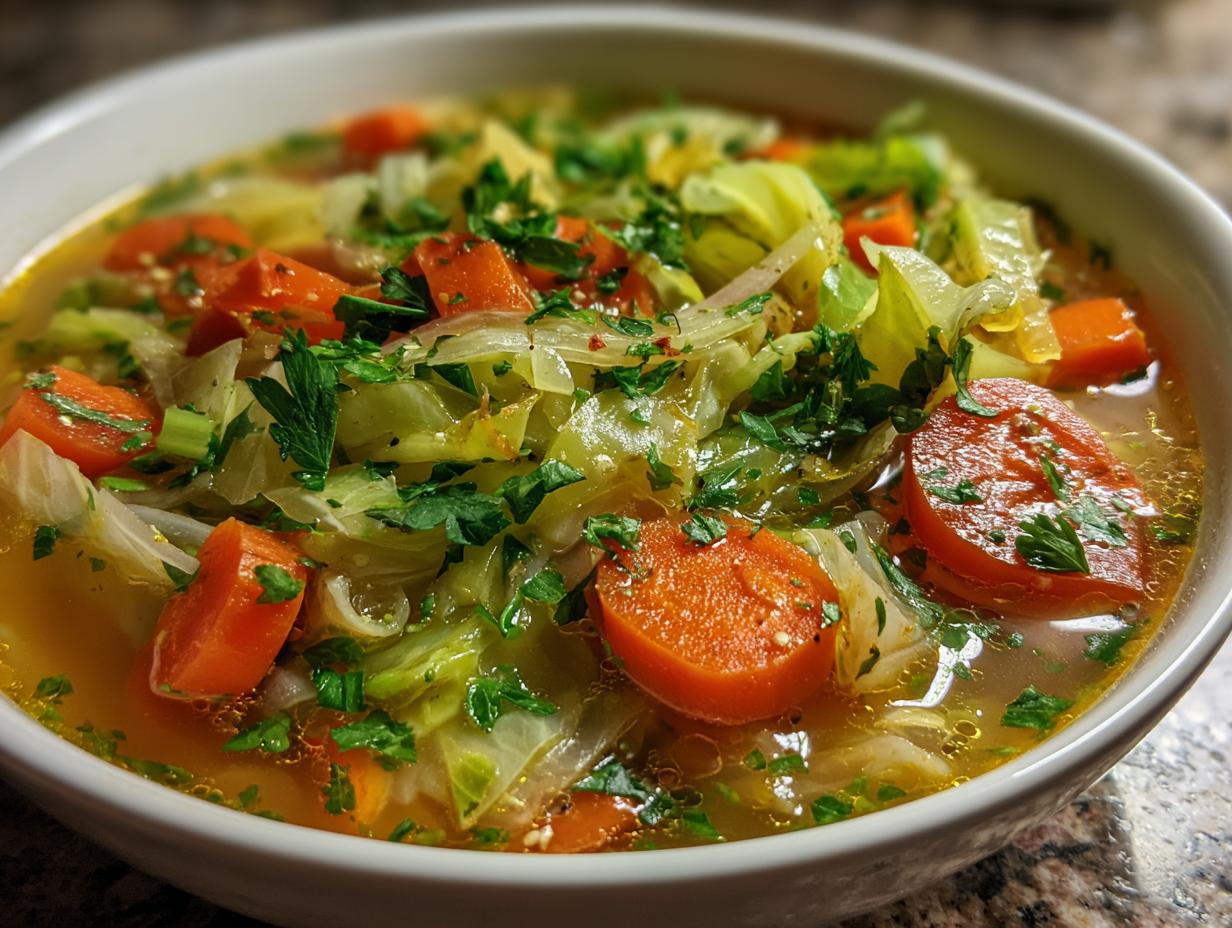 35-Calorie Weight-Loss Cabbage Soup That Melts Fat Fast