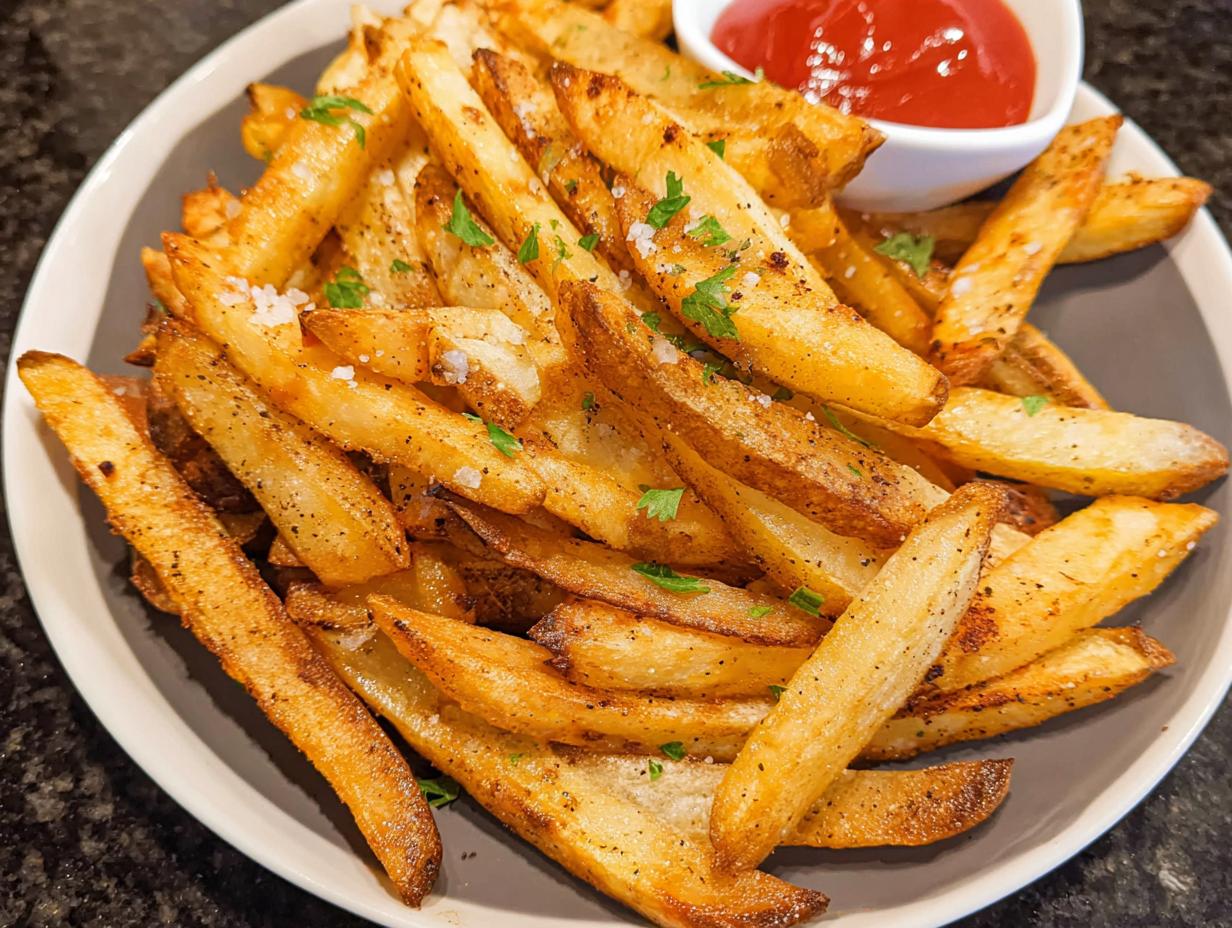 Crispy Air Fryer French Fries in Just 30 Minutes – Guilt-Free Crunch