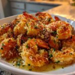 Baked Shrimp Scampi with Parmesan Breadcrumbs
