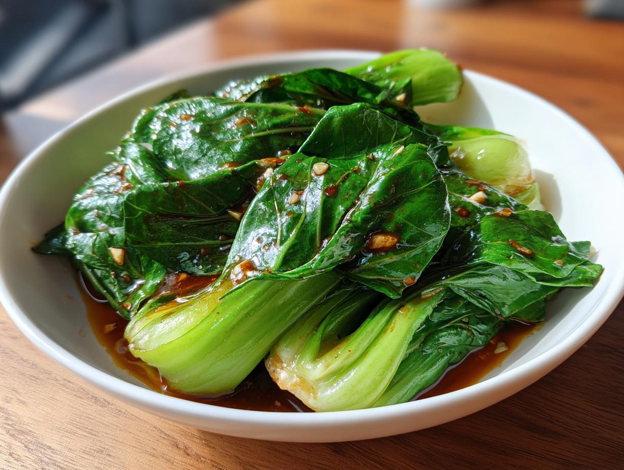3-Ingredient Chinese Lettuce with Oyster Sauce – Unbelievably Tasty