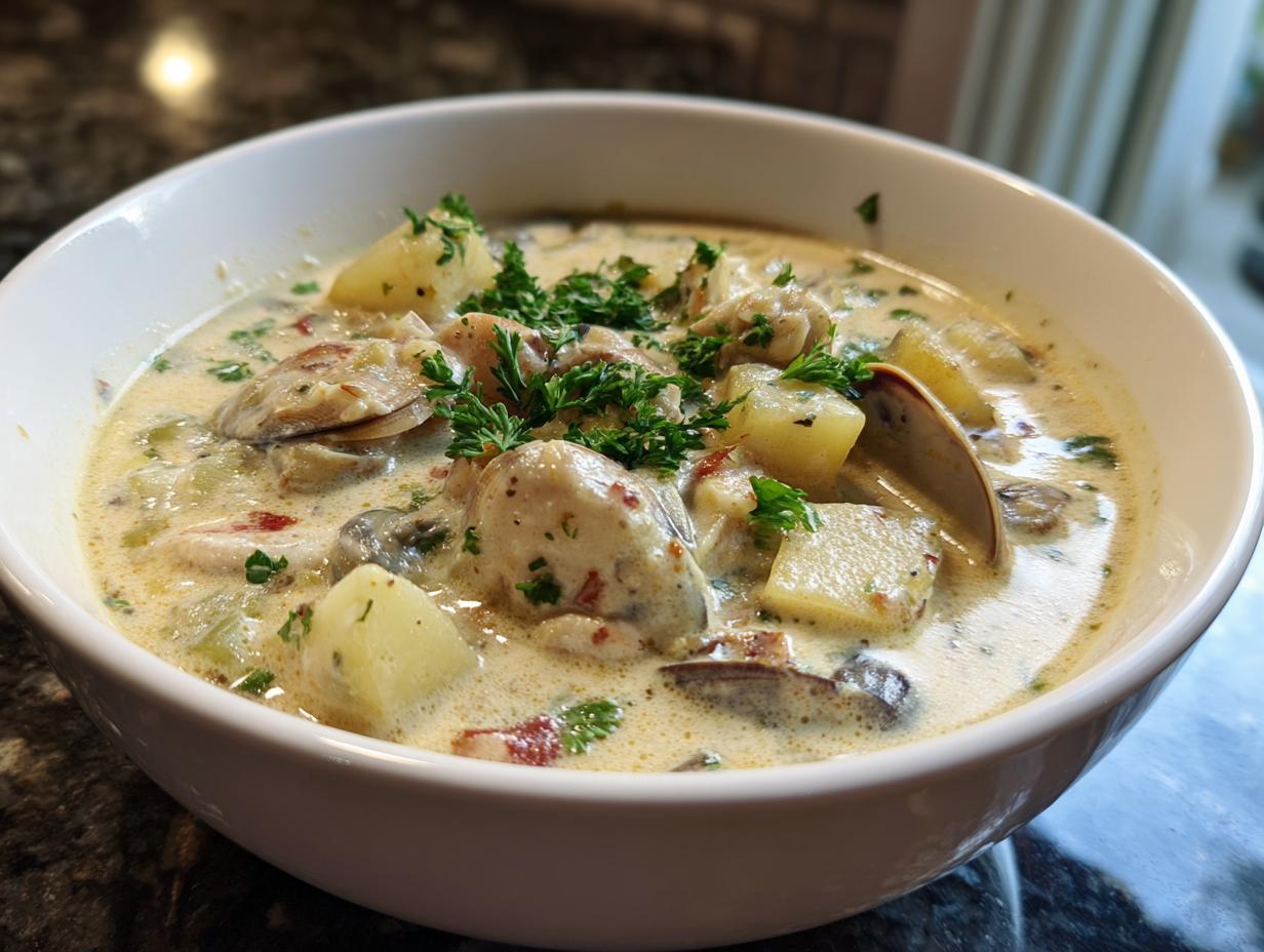 Creamy Clam Chowder Recipe That Steals Hearts in 30 Minutes