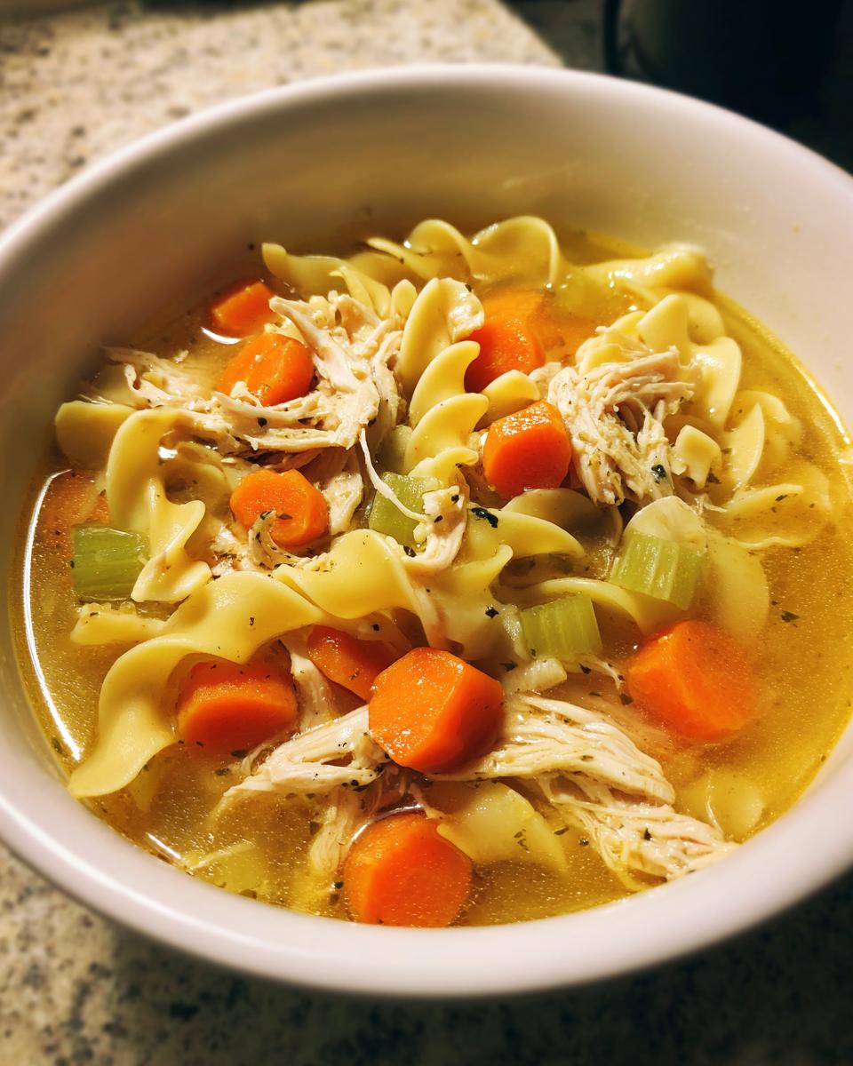 Classic Chicken Noodle Soup - detail 2