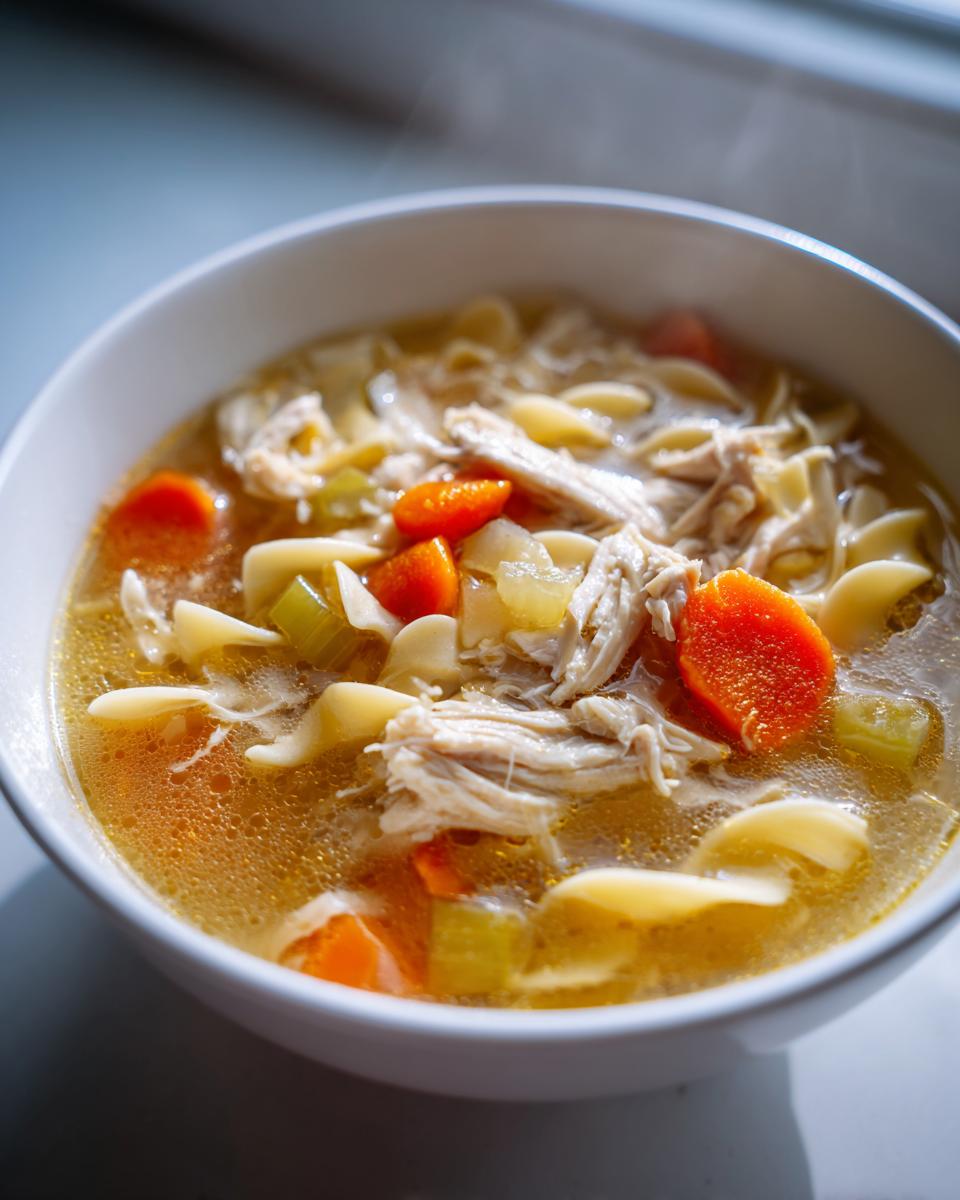 Classic Chicken Noodle Soup - detail 3