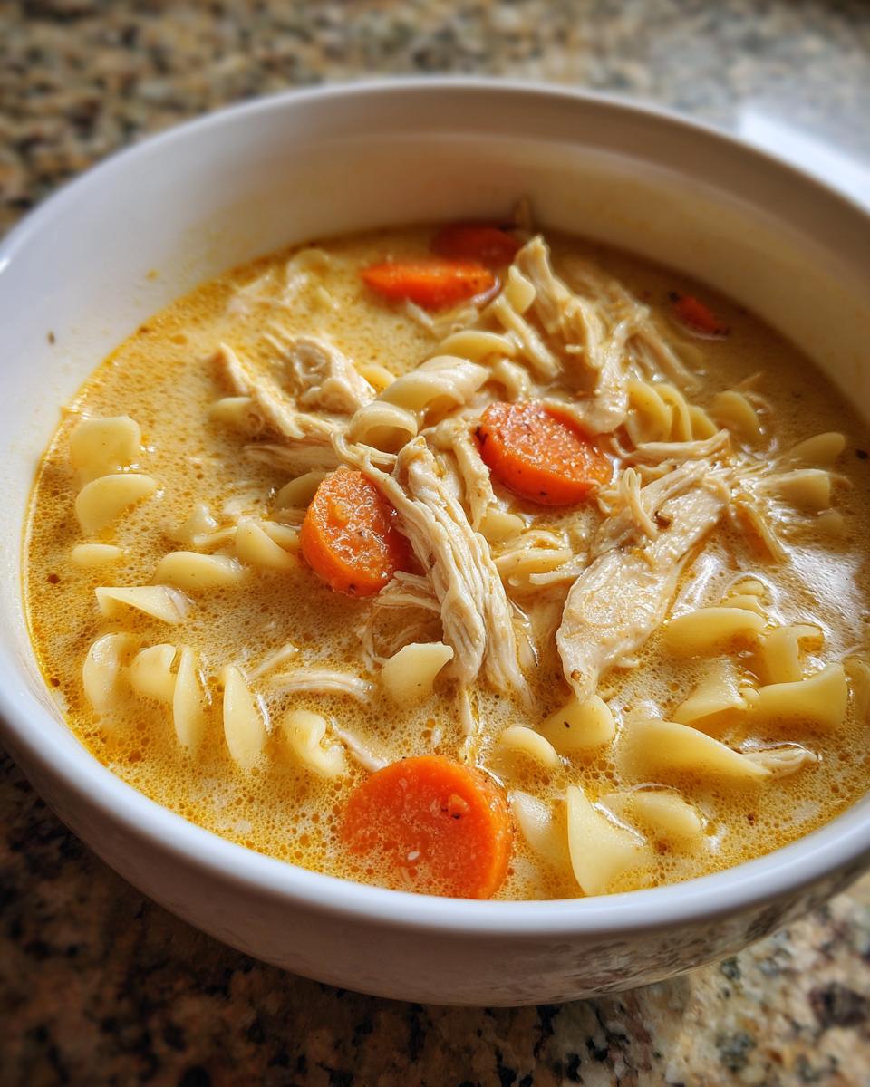 Creamy Homestyle Chicken Noodle Soup - detail 1