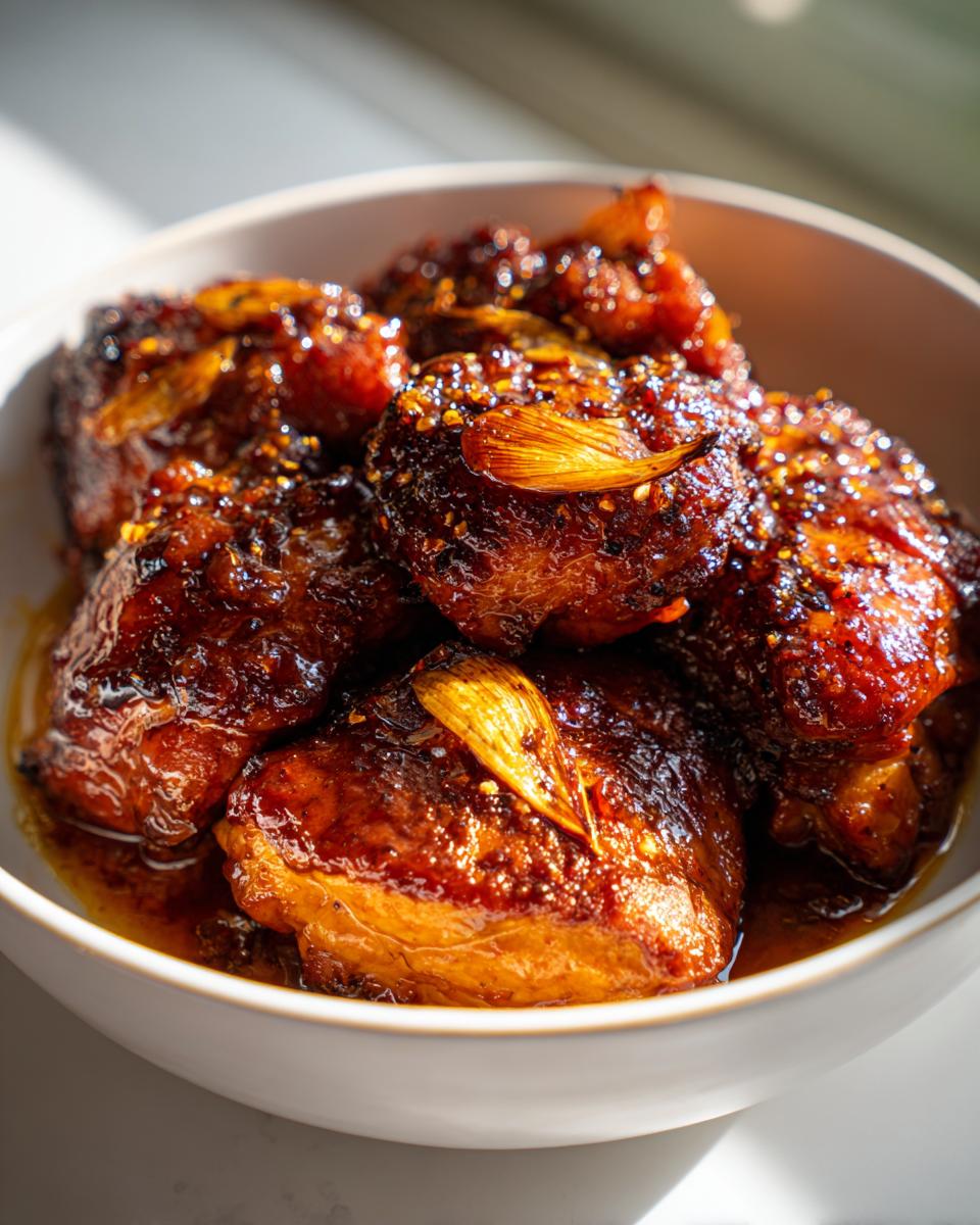 Crockpot Pumpkin Beer Braised Chicken - detail 1