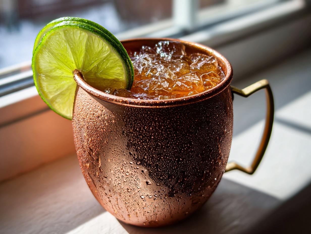 Quick Ginger Apple Moscow Mule That Shines Bright