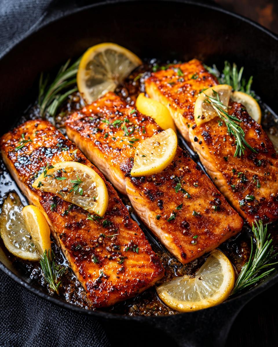 Honey Garlic Salmon - detail 2