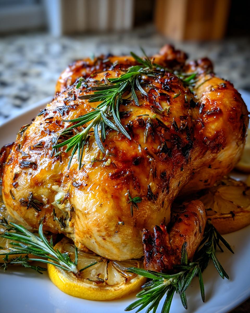 Lemon Herb Roasted Chicken - detail 2