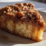 Maple Streusel Cake