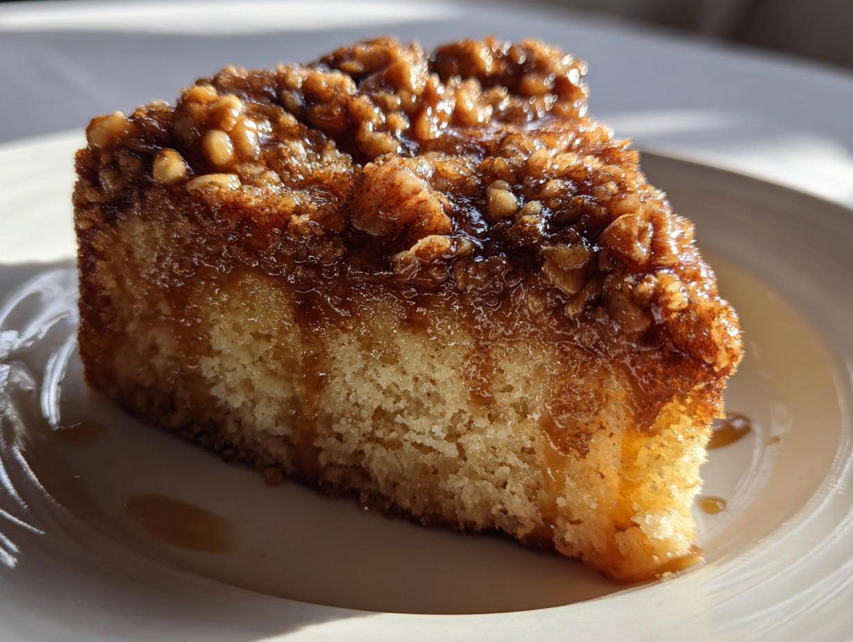 Irresistible 30-Minute Maple Streusel Cake Recipe