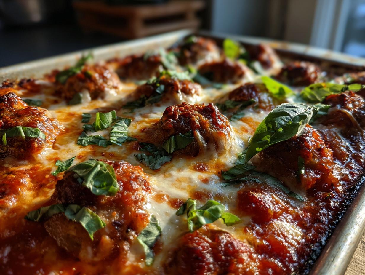 Juicy Meatball Gnocchi Sheet-Pan Dinner in 40 Minutes