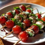 Mini Caprese Skewers