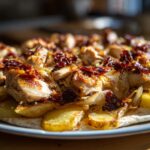Musakhan (Palestinian Sheet‑Pan Chicken and Potatoes)