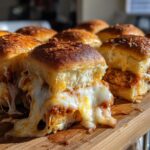 Pull‑Apart Roasted Garlic Pizza Dip Sliders