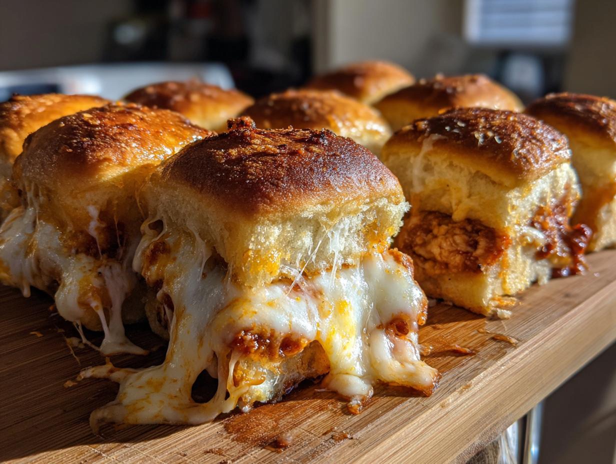 Irresistible Pull-Apart Roasted Garlic Pizza Dip Sliders in 30 Minutes