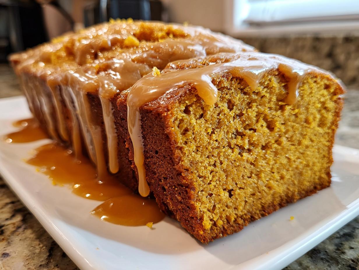 1 Perfect Pumpkin Bread with Salted Brown Butter Glaze Ever