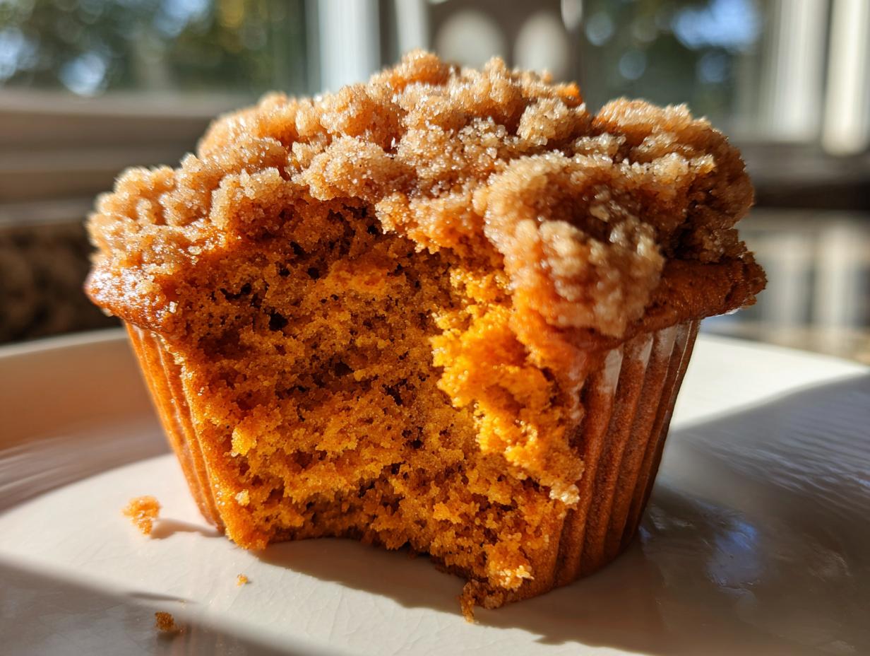 Moist Pumpkin Spice Streusel Muffins in Just 20 Minutes