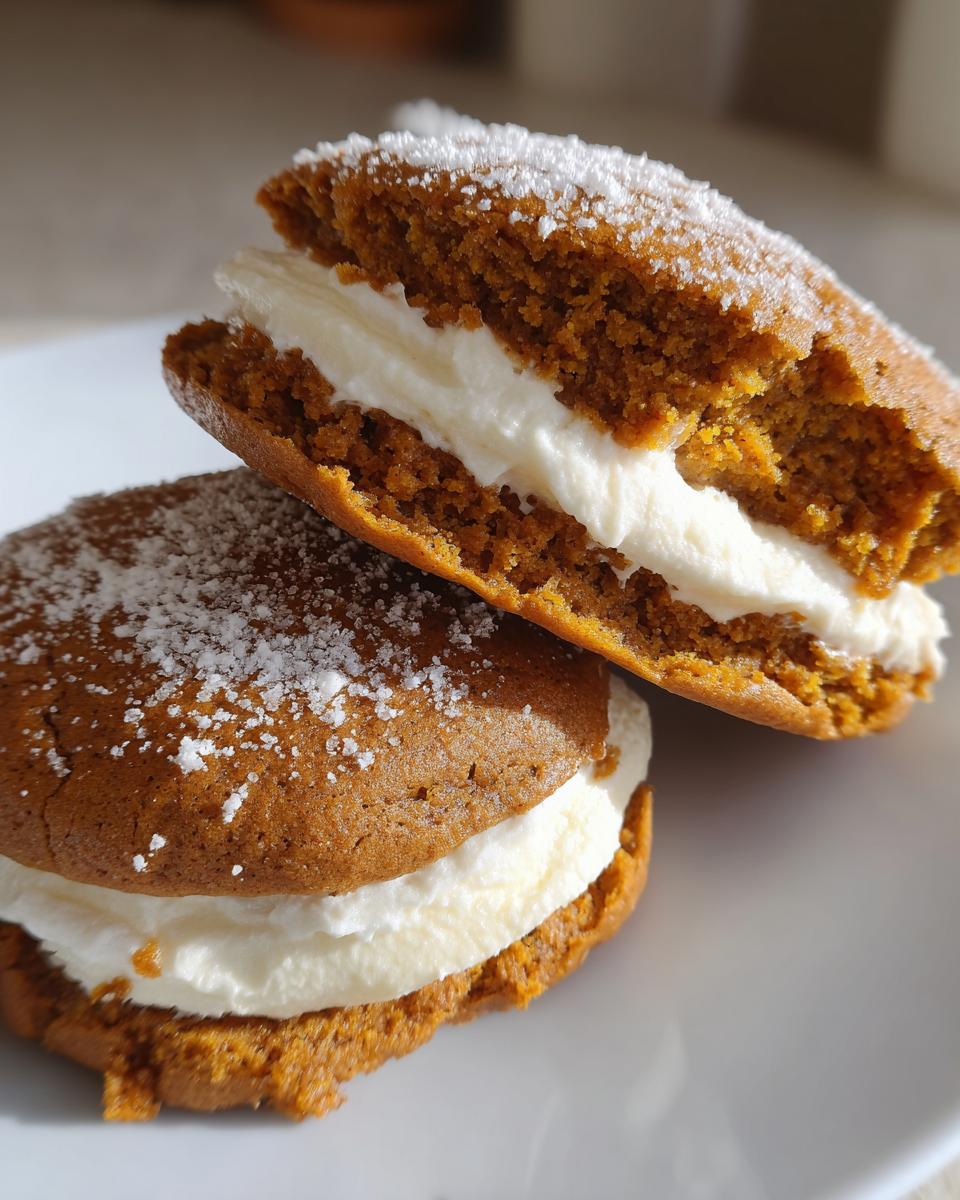 Pumpkin Whoopie Pies - detail 1