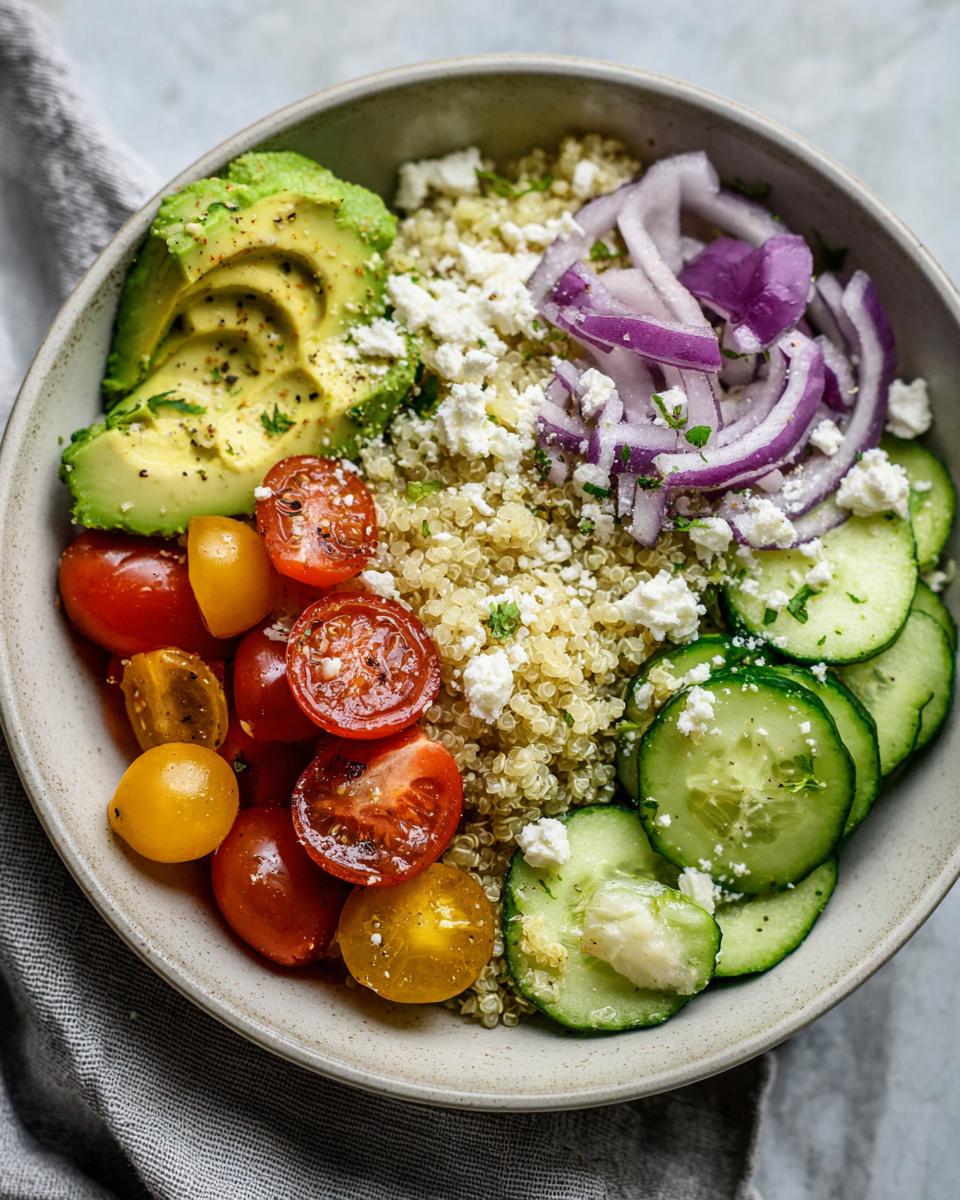 Quinoa & Avocado Power Bowl - detail 2