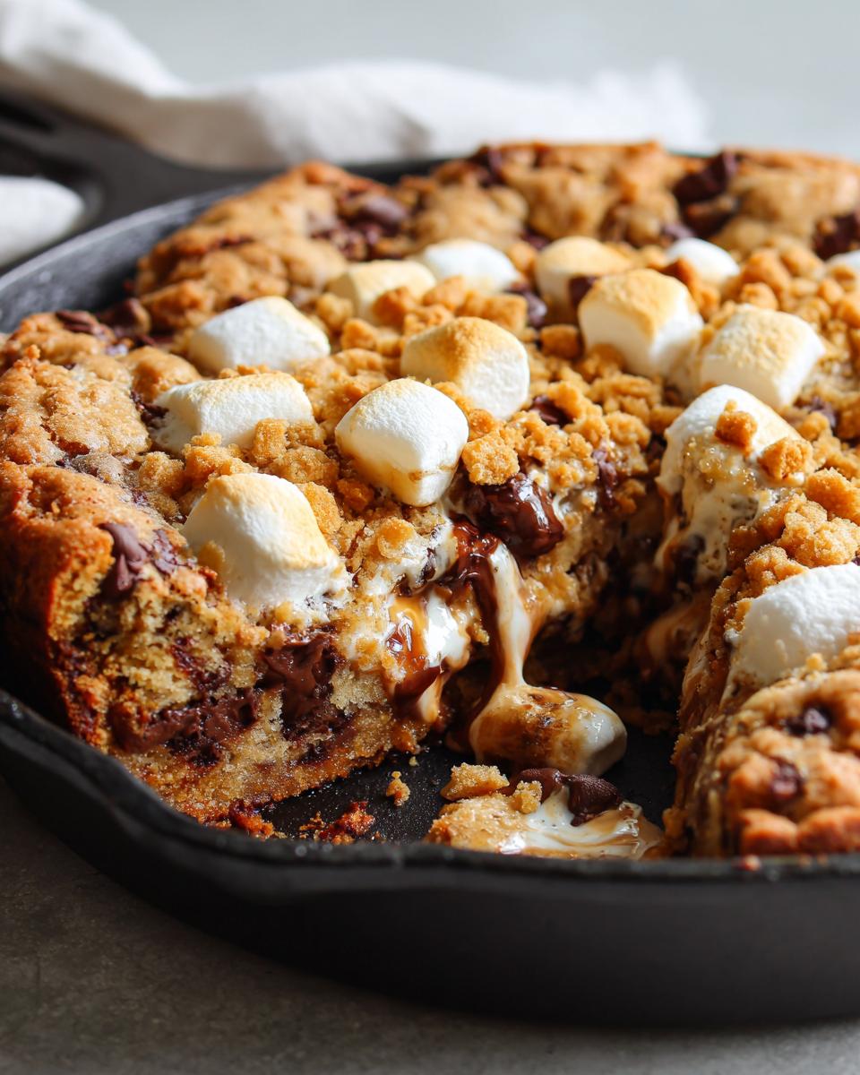 S'Mores Skillet Cookie - detail 1
