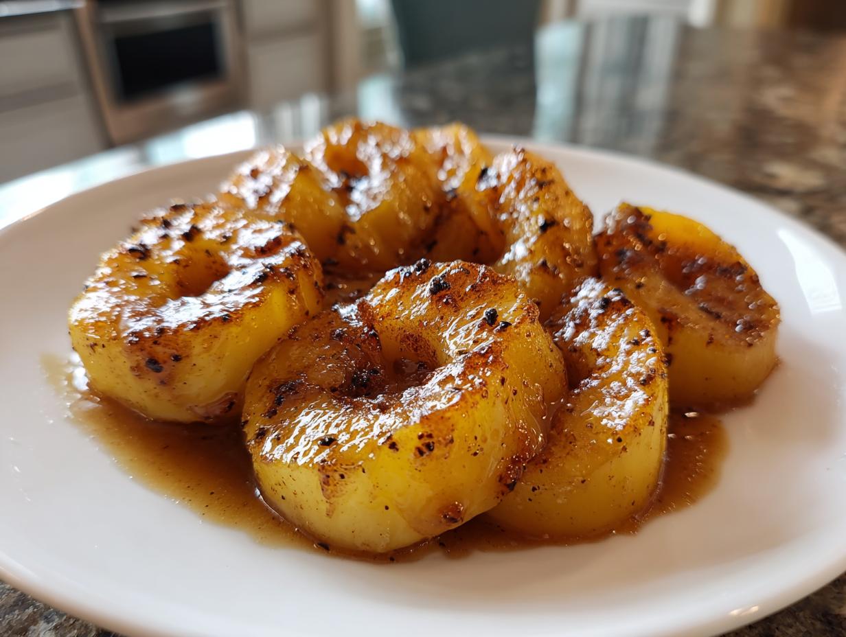 Irresistible Seared Apples with Brandied Cider Syrup in 15 Minutes