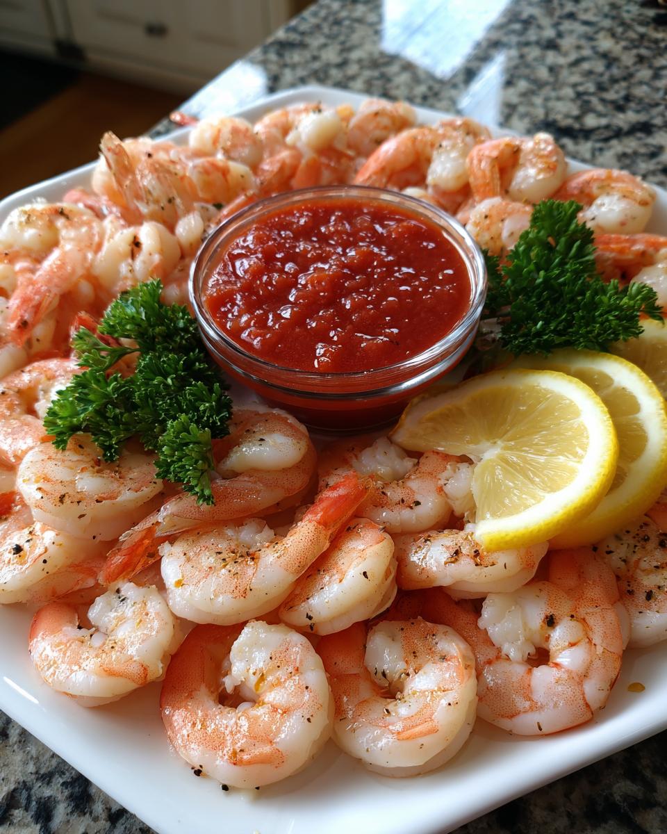 Shrimp Cocktail with Homemade Sauce - detail 2