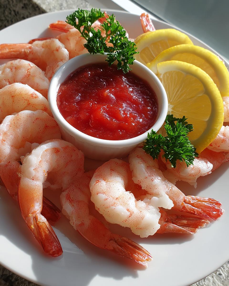 Shrimp Cocktail with Homemade Sauce - detail 3