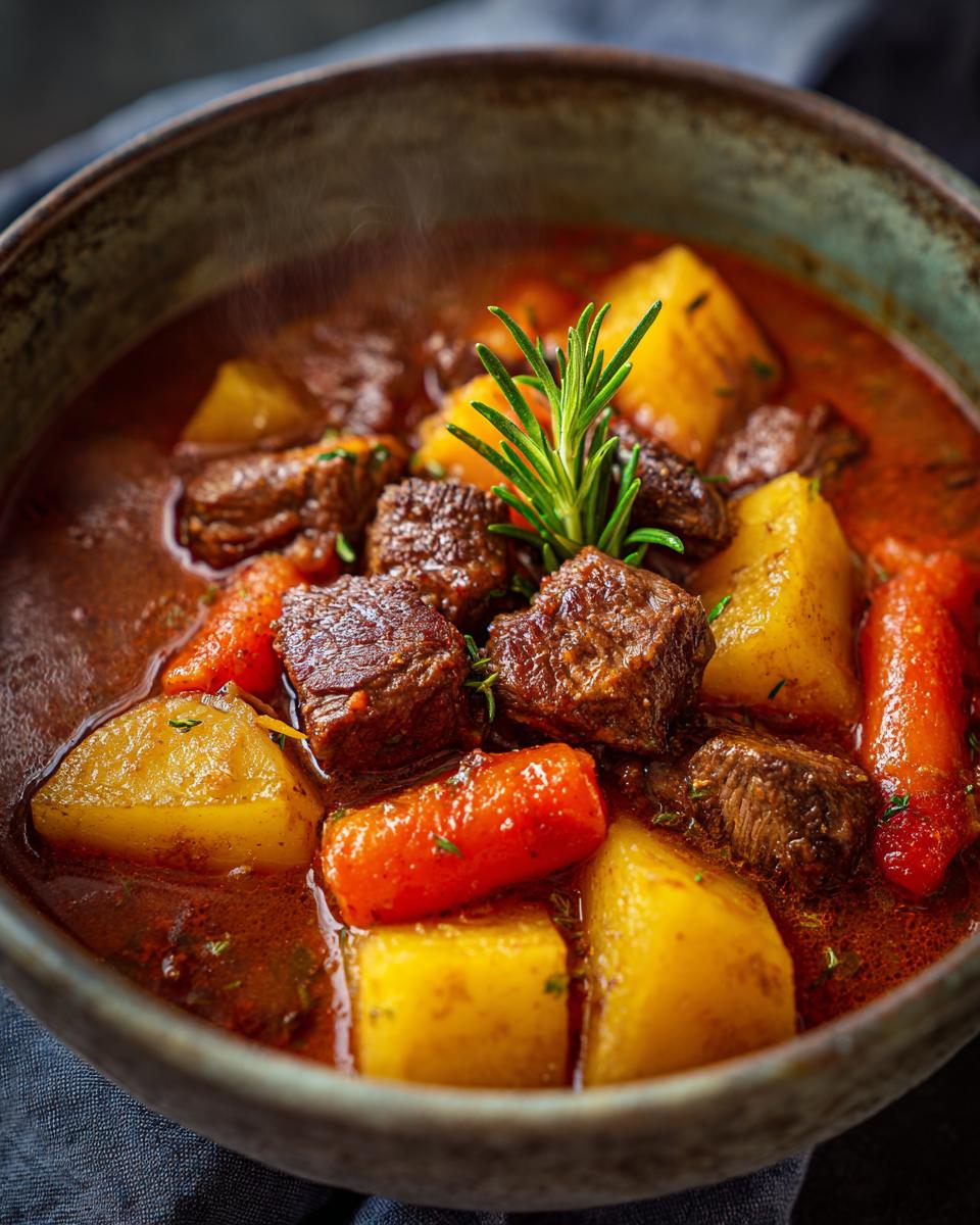 Spanish Beef Stew - detail 1