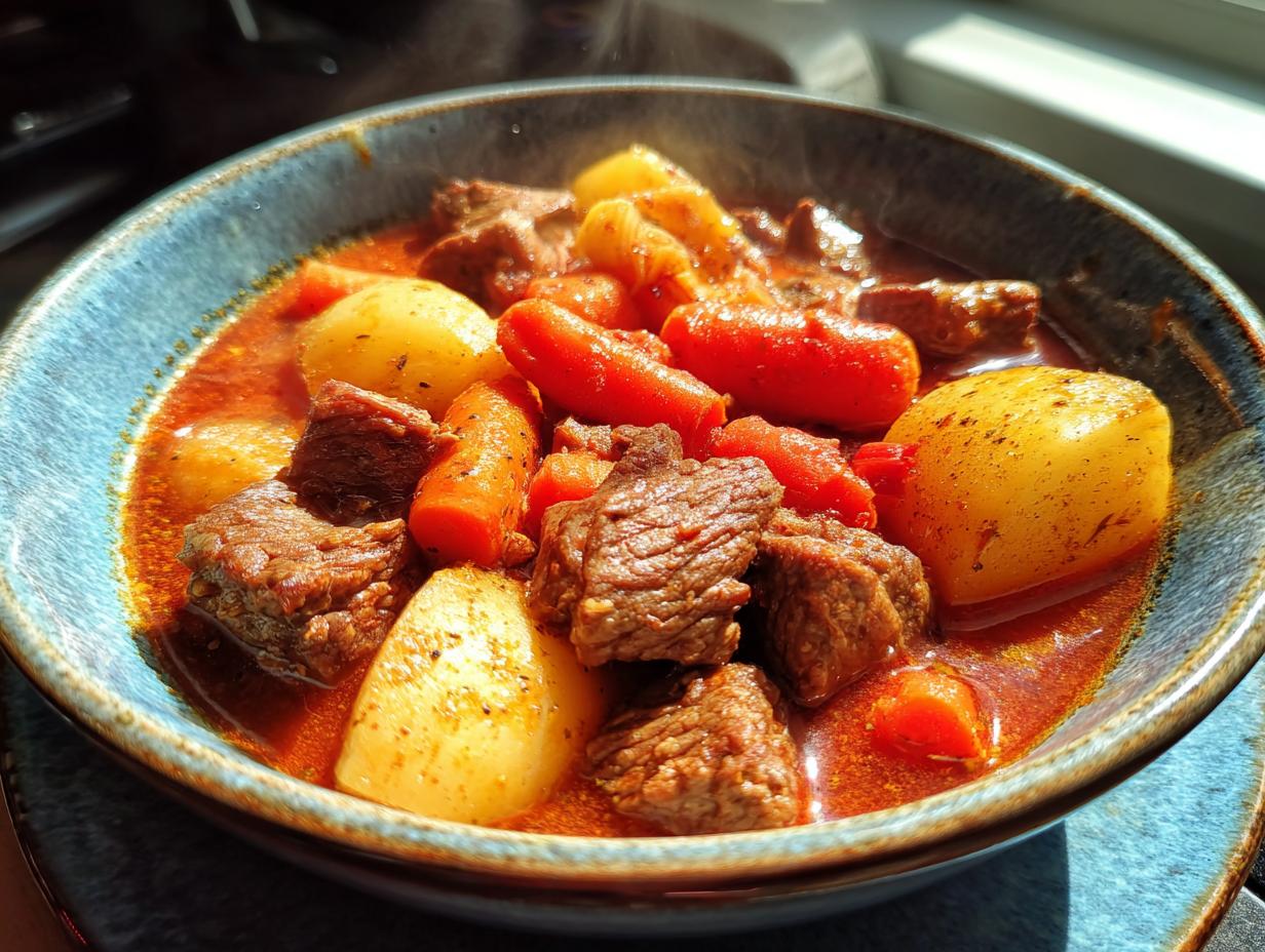 1.5-Hour Hearty Spanish Beef Stew That Warms Your Soul