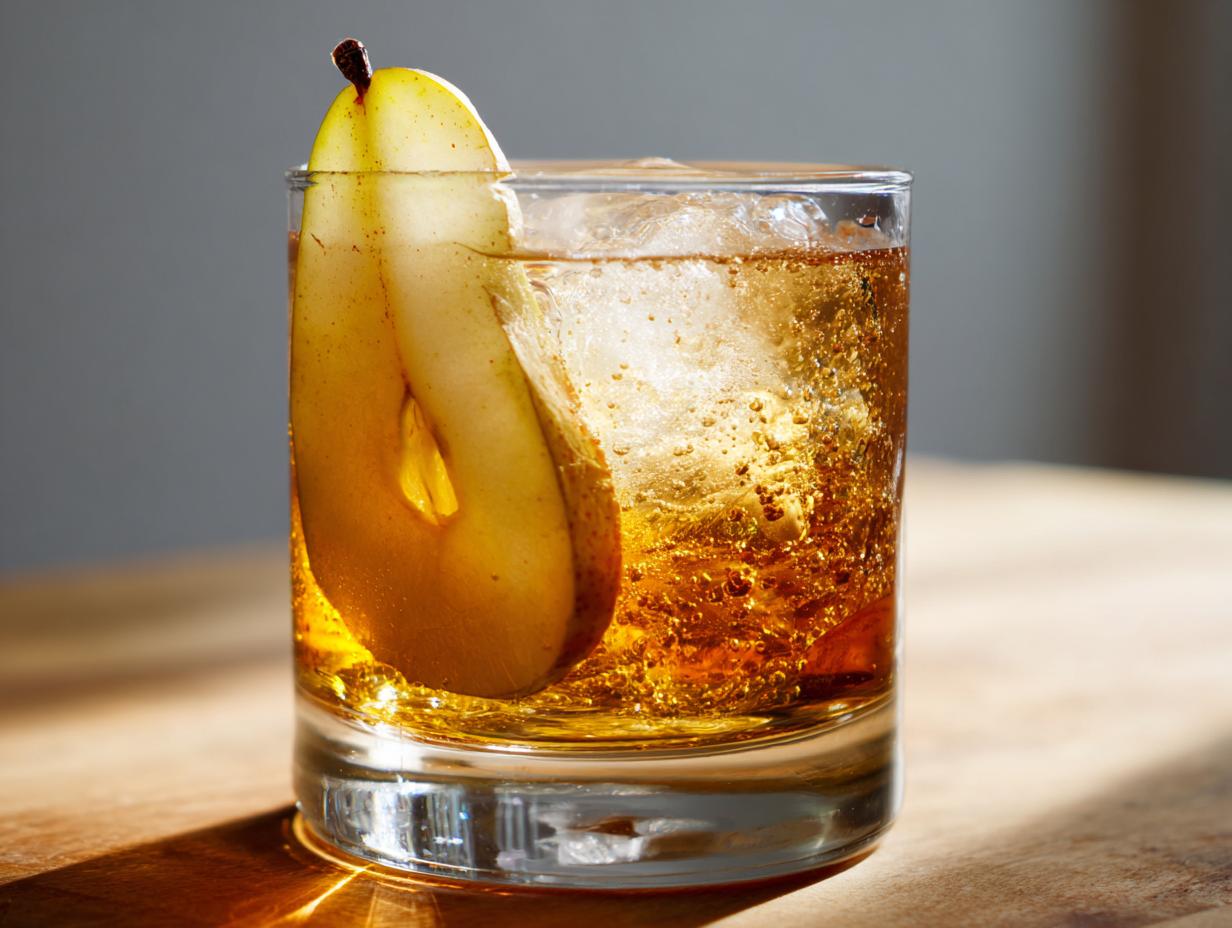 Spiced Pear Old-Fashioned: A Cozy Fall Cocktail to Savor