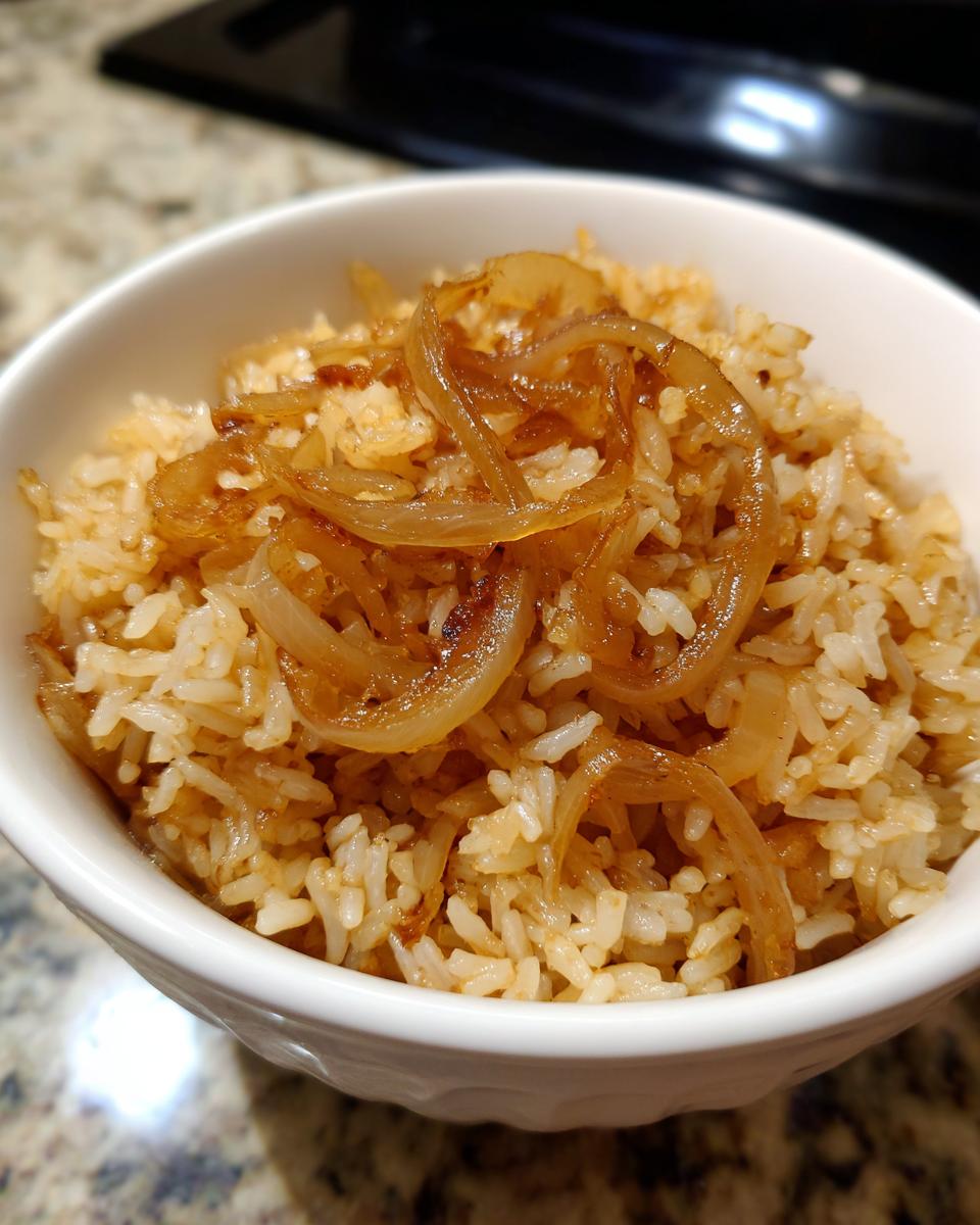 Stick-of-Butter French Onion Rice - detail 1