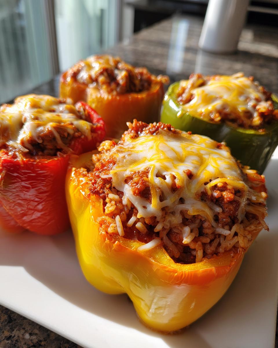Stuffed Bell Peppers - detail 1