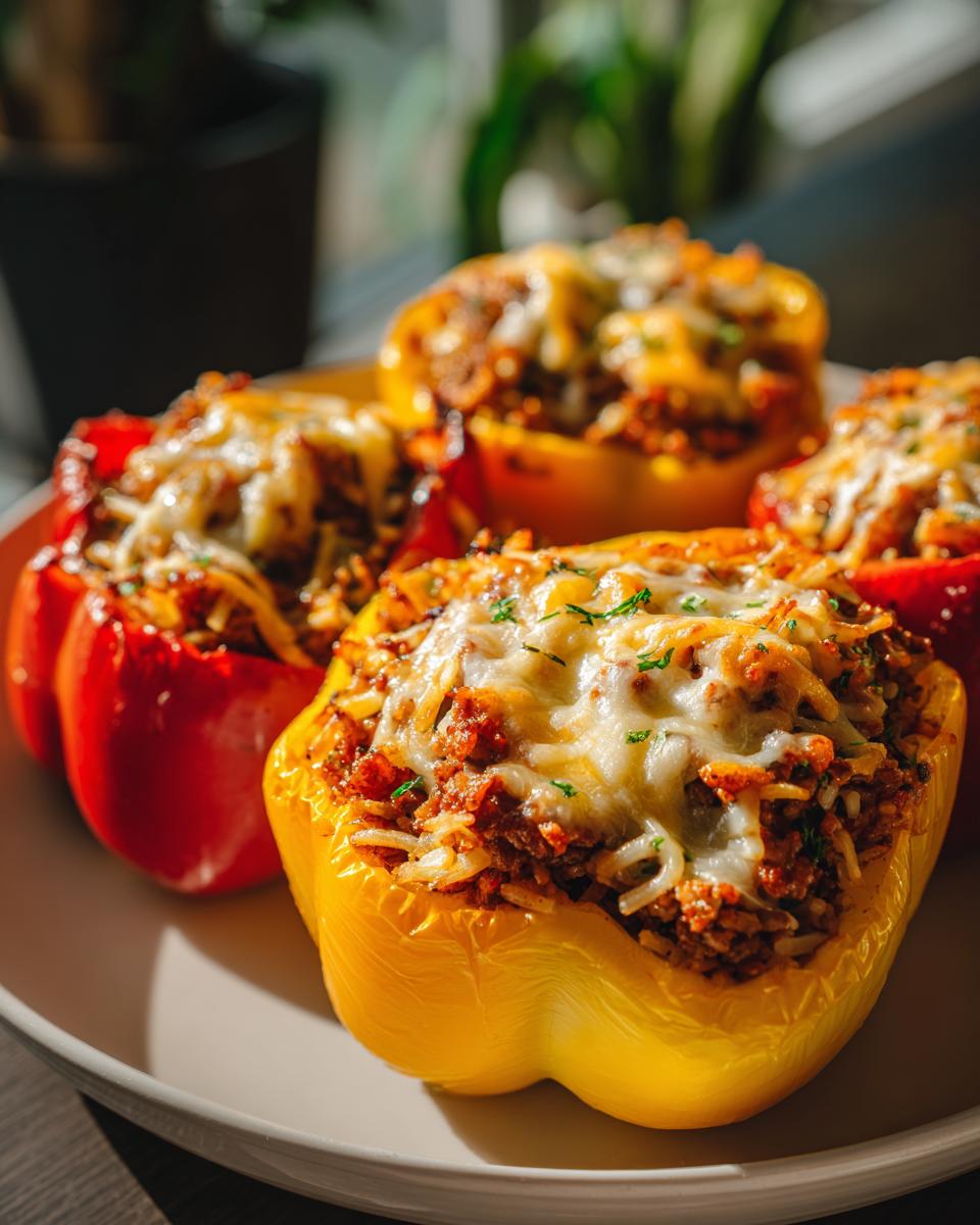 Stuffed Bell Peppers - detail 2