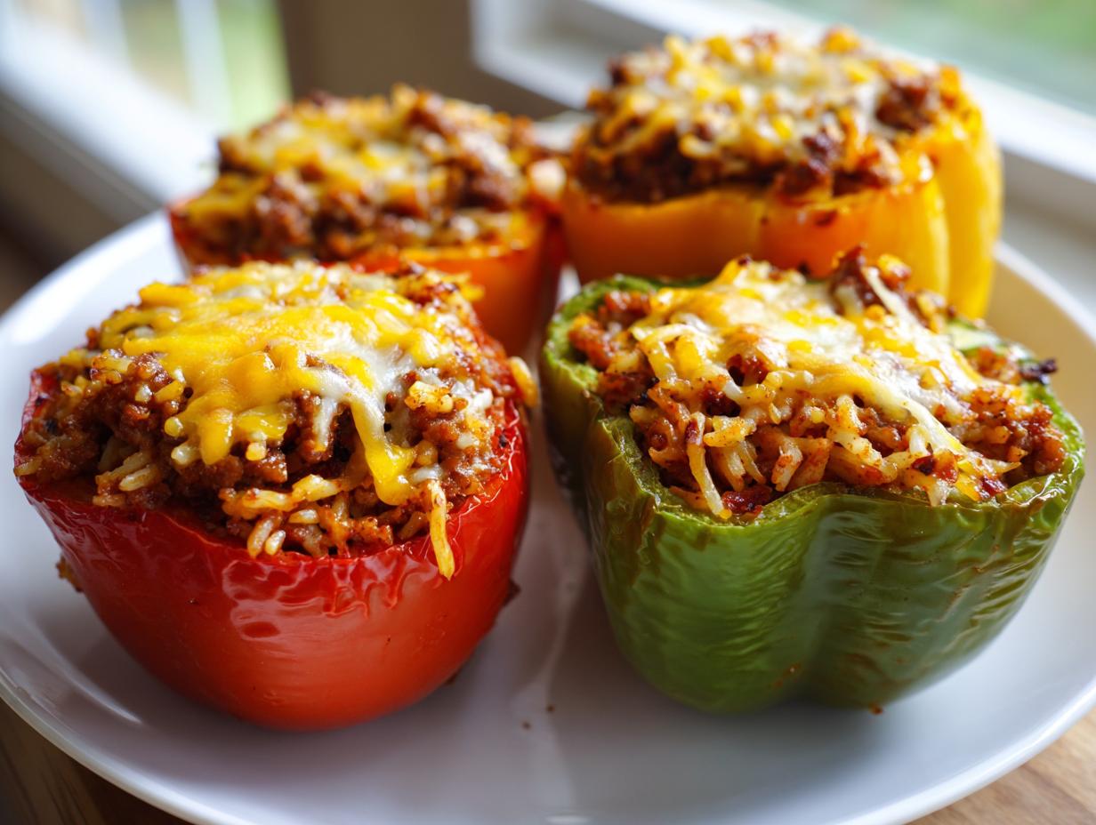 Irresistible Stuffed Bell Peppers Recipe Ready in 30 Minutes